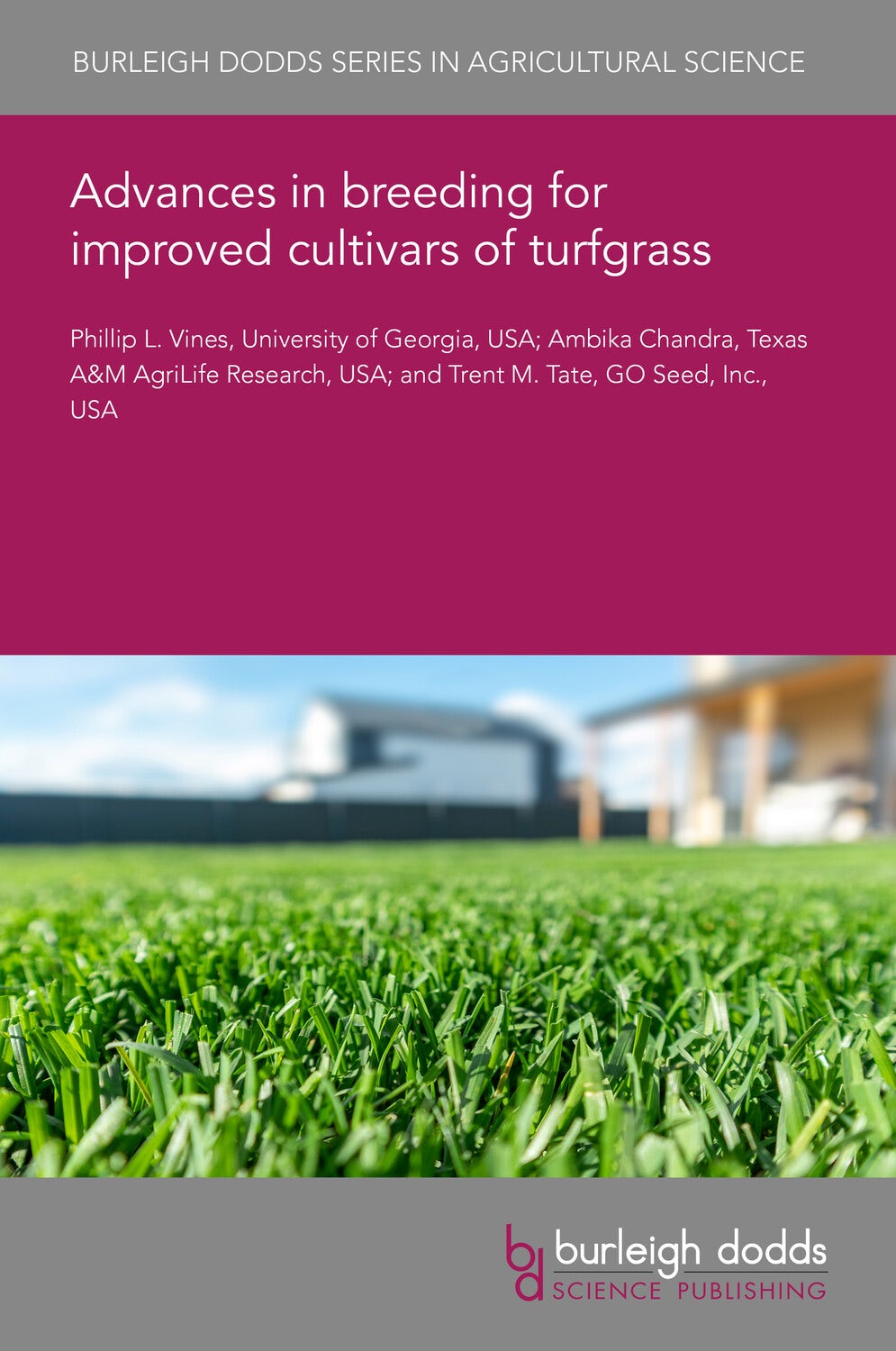 Book cover image for Advances in breeding for improved cultivars of turfgrass ISBN: 9781801467698